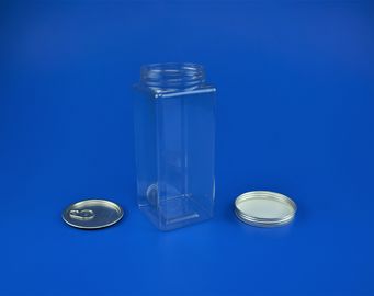 EOE / POE Sealing Empty Plastic Jars , Durable Plastic Screw Top Storage Jars